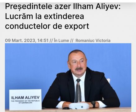 President Ilham Aliyev`s speech at 10th Global Baku Forum in spotlight of Moldovan media