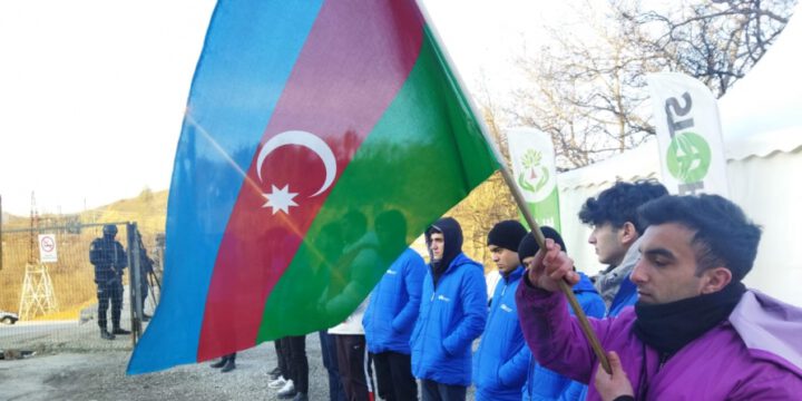 Peaceful protest of Azerbaijani eco-activists on Lachin–Khankendi road enters 90th day