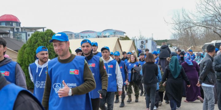 Azərbaycan könüllüləri Türkiyədəki fəaliyyətlərini yekunlaşdırıblar