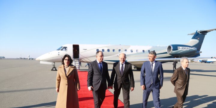 Albania’s President Bajram Begaj arrives in Azerbaijan for working visit