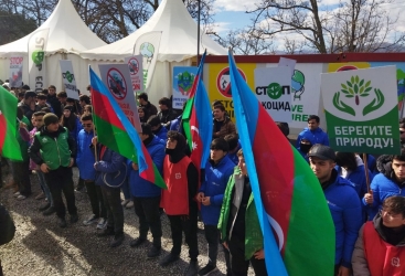 Peaceful protest of Azerbaijani eco-activists on Lachin–Khankendi road enters 91st day