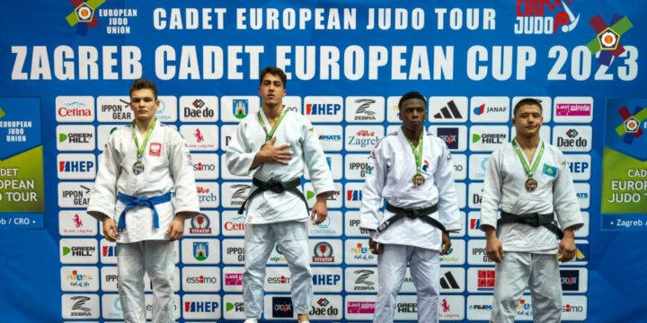 Azerbaijani judo team top medal table at Zagreb Cadet European Cup 2023