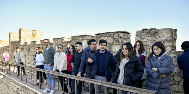 Gənc diplomatlar Ağdamda səfərdə olublar