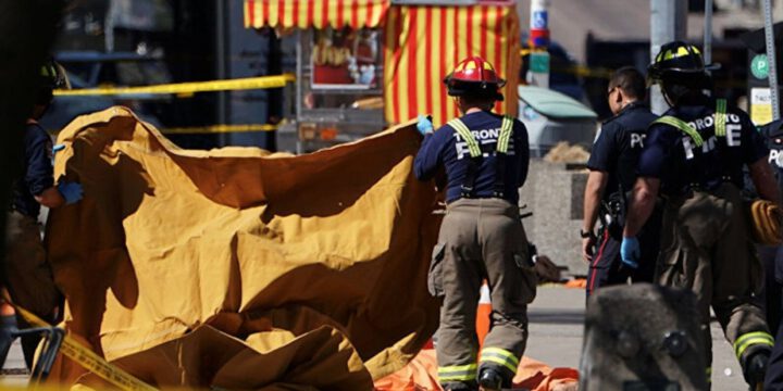 2 dead, 9 injured in Canada when vehicle plows into pedestrians