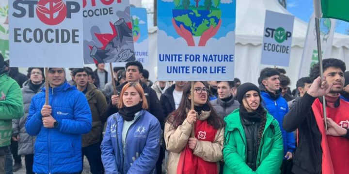 Peaceful protest of Azerbaijani eco-activists on Lachin–Khankendi road enters 94th day