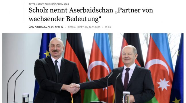 Azərbaycan Prezidentinin Almaniyaya işgüzar səfəri beynəlxalq mətbuatın diqqətində olub