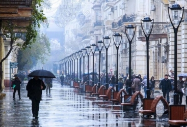 Hava proqnozu: Bəzi yerlərdə yağış yağacağı ehtimalı var