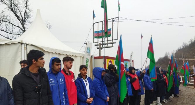 Laçın-Xankəndi yolu: Ekofəalların təşkil etdiyi dinc aksiya 106 gündür davam edir