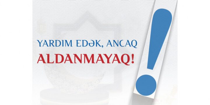 DİN dələduzluq faktları ilə bağlı əhaliyə müraciət edib