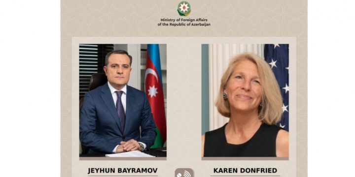 Azerbaijani FM informs US Assistant Secretary of State about current situation in the region