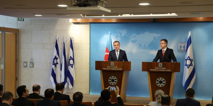 Israeli foreign minister informed of restoration process carried out in liberated territories of Azerbaijan