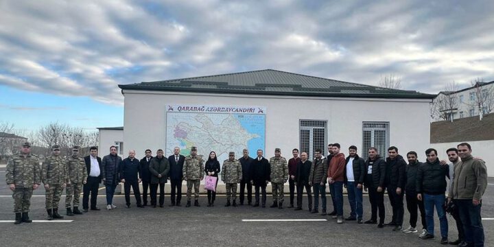 Azad edilmiş ərazilərə növbəti mediatur təşkil olunub