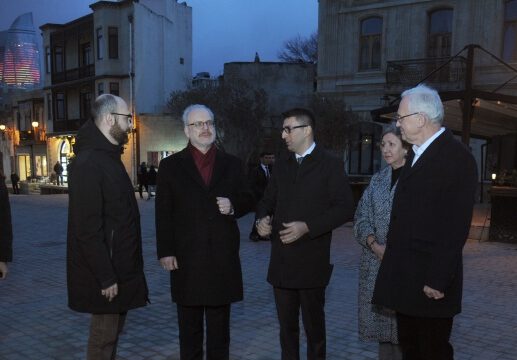 Latviya Prezidenti İçərişəhərdə
