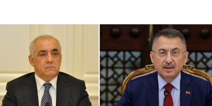 Baş nazir Əli Əsədov ilə Türkiyənin Vitse-prezidenti Fuat Oktay arasında telefon danışığı olub