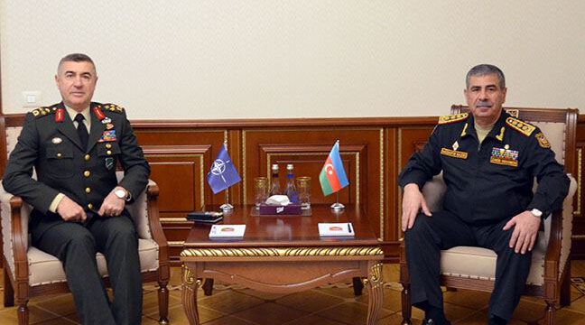 Zakir Həsənov NATO nümayəndəsi ilə görüşüb