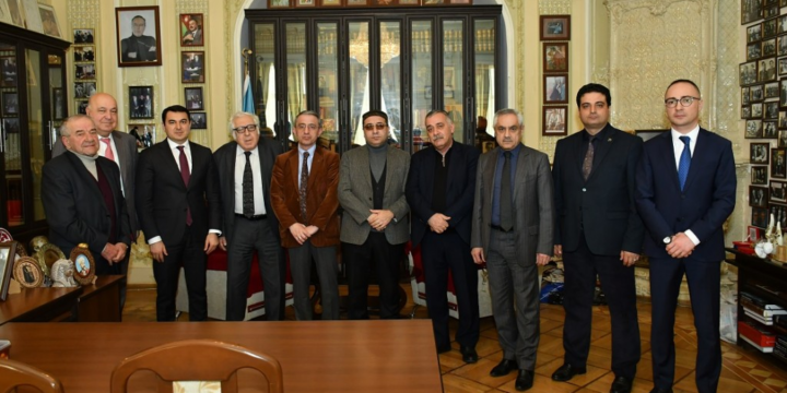 Mədəniyyət nazirinin birinci müavini Adil Kərimli AYB-nin rəhbərliyi ilə görüşüb