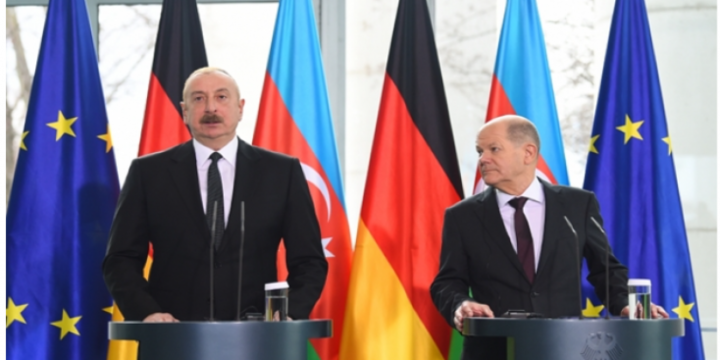 Prezident İlham Əliyevin Almaniyaya səfəri Gürcüstan mətbuatının diqqət mərkəzində olub