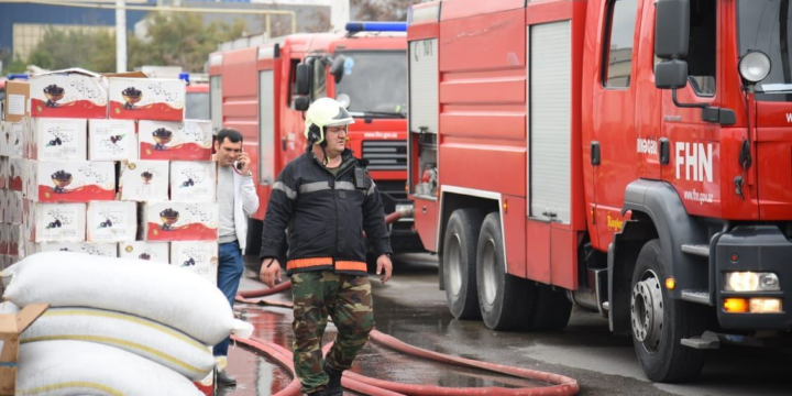 Azad edilmiş ərazilərdə istifadə üçün yeni yanğın avtomobilləri gətiriləcək