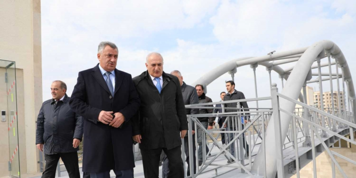 Bakı şəhərində iki yerüstü piyada keçidi vətəndaşların istifadəsinə verilib