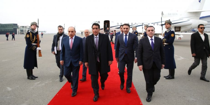 Liviyanın Prezident Şurasının sədri Azərbaycana səfərə gəlib