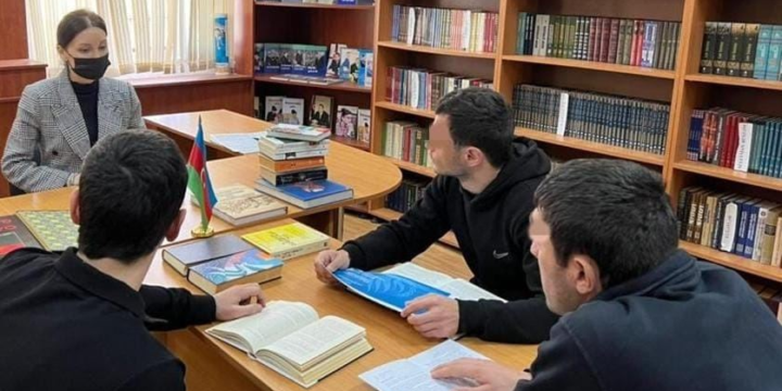 Ombudsmanın əməkdaşları erməni diversantlara baş çəkib