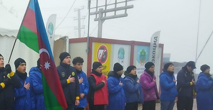 Peaceful protest of Azerbaijani eco-activists on Lachin–Khankendi road enters 100th day