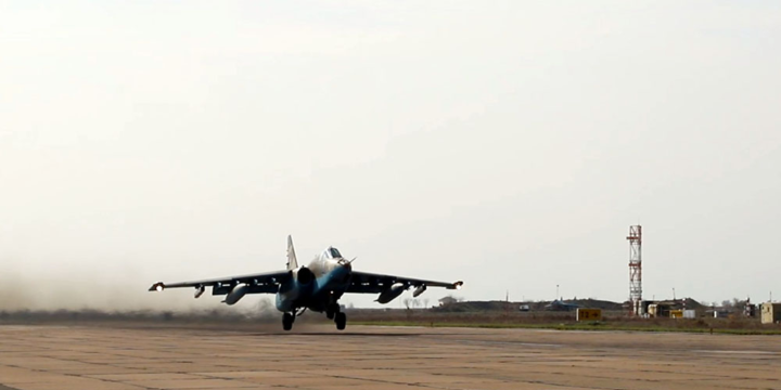 Azərbaycan HHQ-nin aviasiya vasitələri təlim-məşq uçuşlarını icra edir