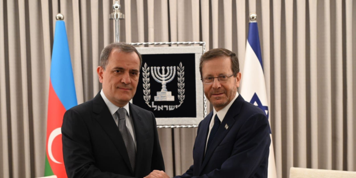 Ceyhun Bayramov İsrail Prezidenti ilə görüşüb