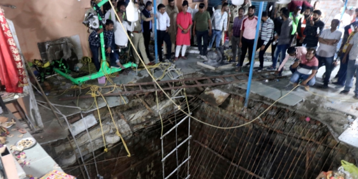 Death toll in India from collapse of stepwell roof rises to 35