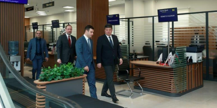 İslam İnkişaf Bankı Qrupunun prezidenti və Qırğız Respublikasının Nazirlər Kabineti sədrinin müavini “Bakı KOB evi”ndə olub