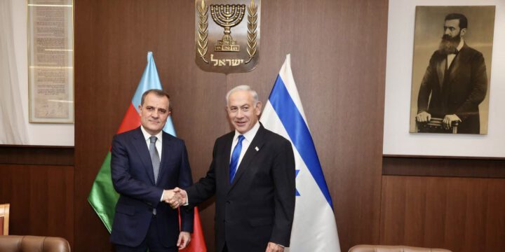 Ceyhun Bayramov İsrailin Baş naziri ilə görüşüb