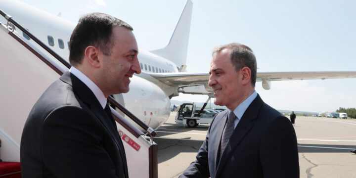 Georgian PM Irakli Garibashvili arrives in Azerbaijan for working visit