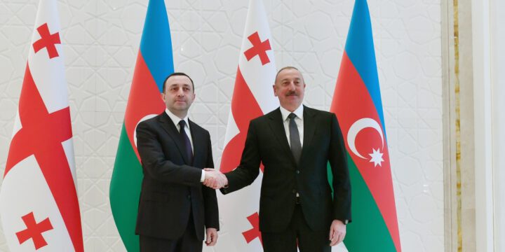 Azerbaijani President`s one-on-one meeting with Georgian Prime Minister started