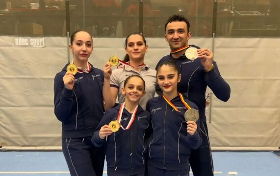 Azerbaijan`s mixed pair grab silver at FIG World Cup Acrobatic Gymnastics