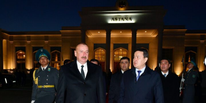 President Ilham Aliyev completed his official visit to Kazakhstan