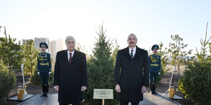 Heydar Aliyev street inaugurated in Astana