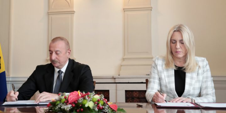 Azərbaycan Respublikası ilə Bosniya və Herseqovina arasında strateji tərəfdaşlıq haqqında Bəyannamə imzalanıb
