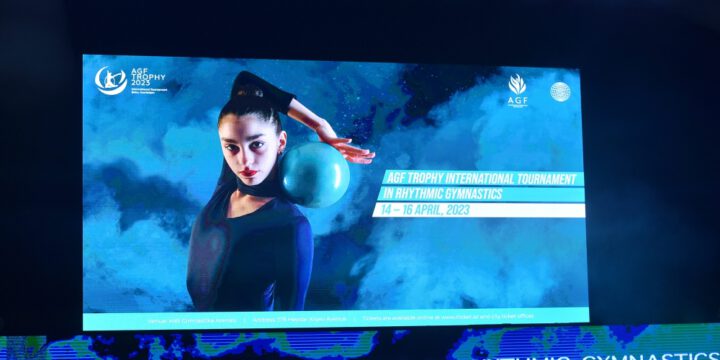 Bakıda bədii gimnastika üzrə üçüncü “AGF Trophy” beynəlxalq turnirin açılış mərasimi olub