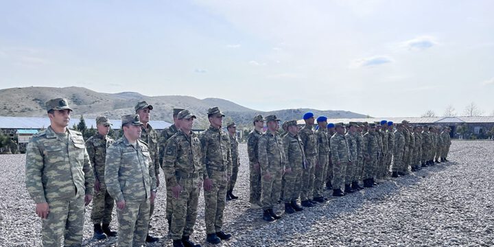 Pentathlon competitions held among Azerbaijan Army’s servicemen