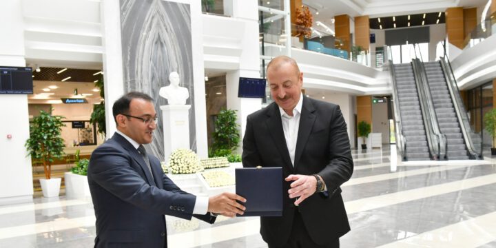 President Ilham Aliyev opened “ASAN xidmet” center in Salyan