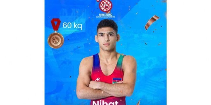 Azerbaijani wrestler beats Armenian rival to win European bronze