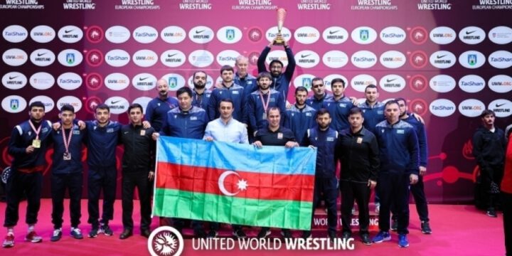 Azerbaijani Greco-Roman wrestling team rank 2nd at European Championships in Croatia