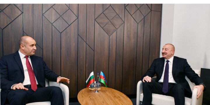 President Ilham Aliyev held one-on-one meeting with President of Bulgaria Rumen Radev