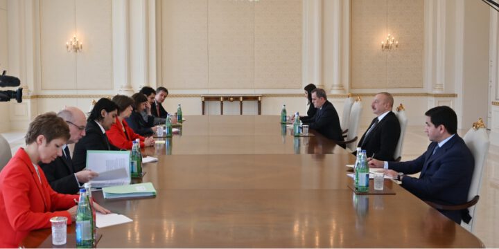 President Ilham Aliyev received Minister for Europe and Foreign Affairs of France