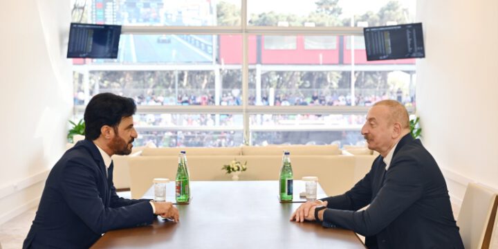 Azərbaycan Prezidenti İlham Əliyev Beynəlxalq Avtomobil Federasiyasının prezidentini qəbul edib