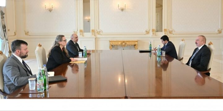 President Ilham Aliyev received US Deputy Assistant Secretary of State