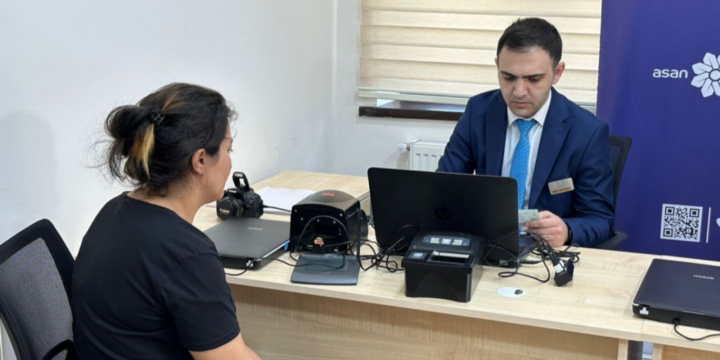 Sayyar “ASAN xidmət” Talış kəndində 