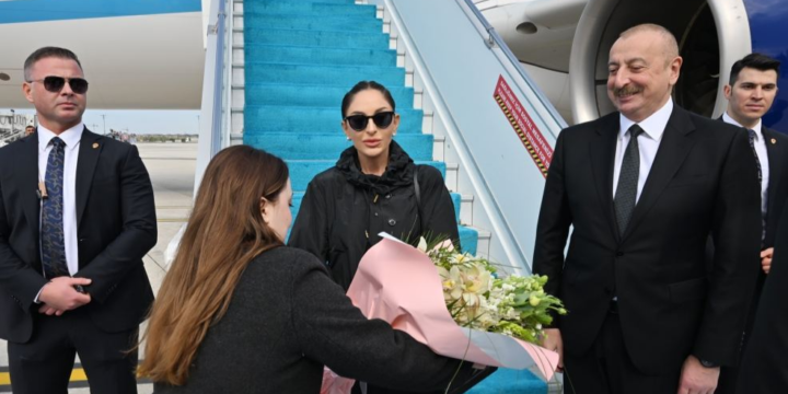 Azərbaycan Prezidenti İlham Əliyev Türkiyəyə işgüzar səfər edib