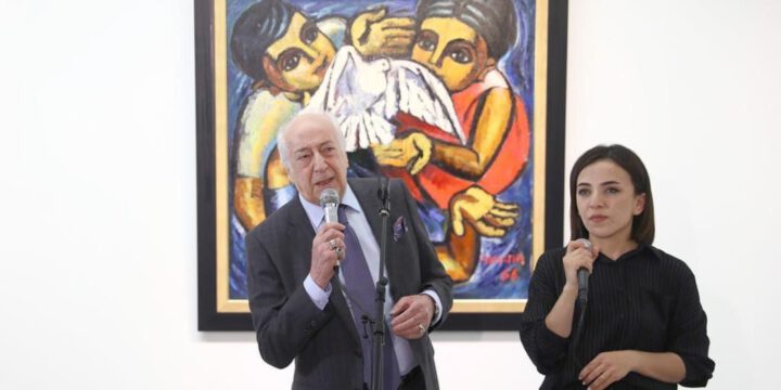 Tbilisidə Çingiz Fərzəliyevin “Zamanın pillələri ilə” adlı yubiley sərgisinin açılış mərasimi baş tutub