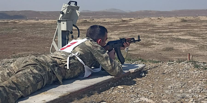 Azərbaycan Ordusunda hərbiləşdirilmiş kros birinciliyi keçirilib 